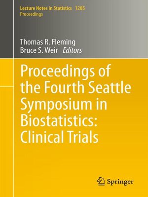 cover image of Proceedings of the Fourth Seattle Symposium in Biostatistics